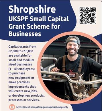  - UKSPF Small Business Grants Scheme